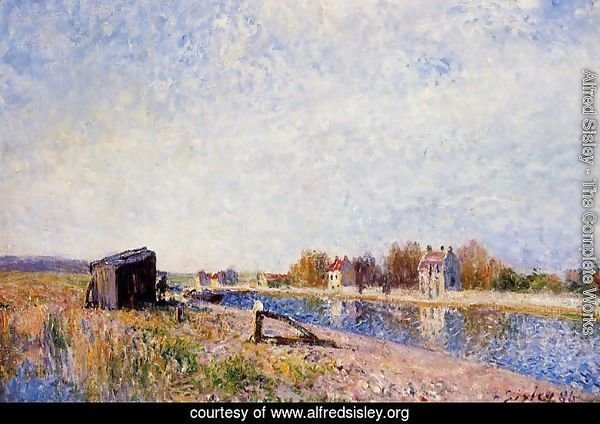 The Loing at Saint-Mammes, 1884