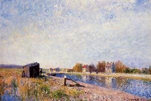 The Loing at Saint-Mammes, 1884