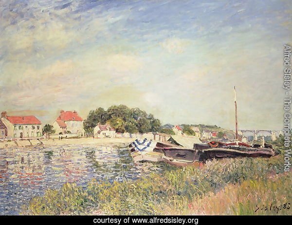 The Banks of the Loing at Saint-Mammes, 1885