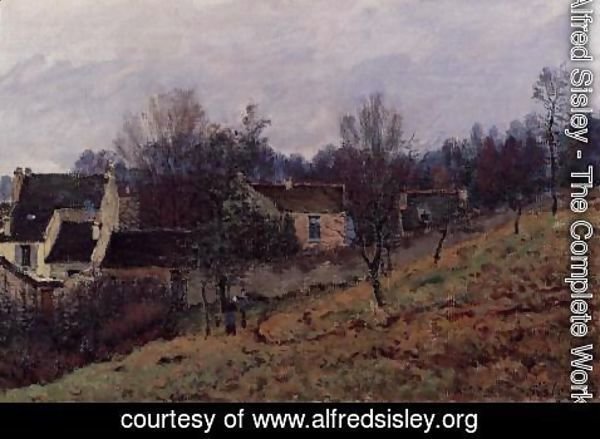 Alfred Sisley - Autumn at Louveciennes, 1873