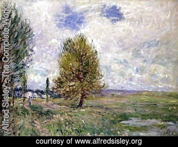 Alfred Sisley - Plain at Veneux