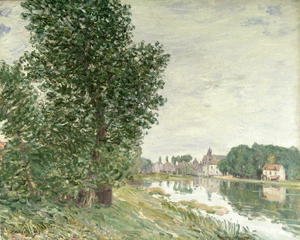 Alfred Sisley - Moret-sur-Loing, 1892