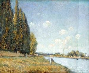 Alfred Sisley - The Seine at Billancourt, 1879