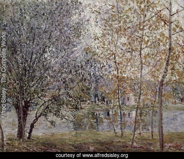 The Loing Canal in Spring, 1892