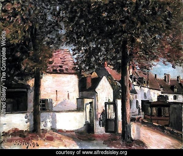 Moret-sur-Loing (Rue de Fosses), 1892