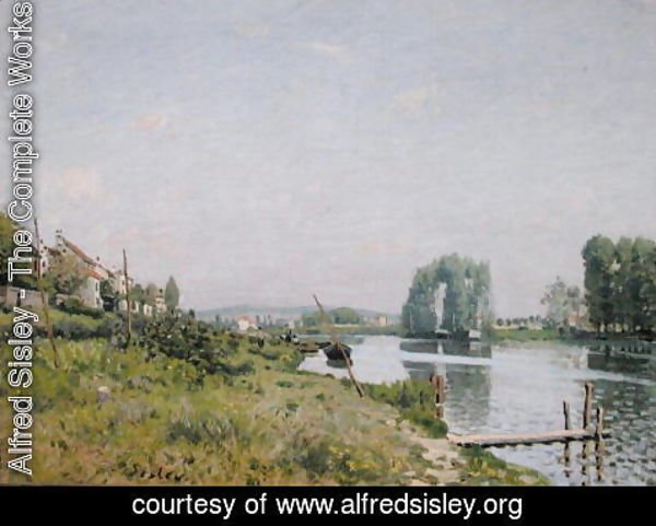 Alfred Sisley - Ile Saint-Denis, 1872