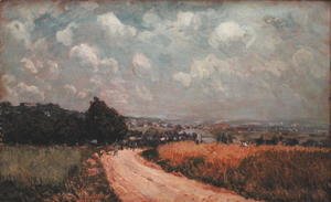 Alfred Sisley - Turning Road or, View of the Seine, 1875