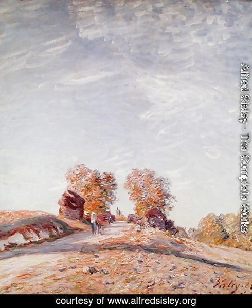 Uphill Road in Sunshine, 1891