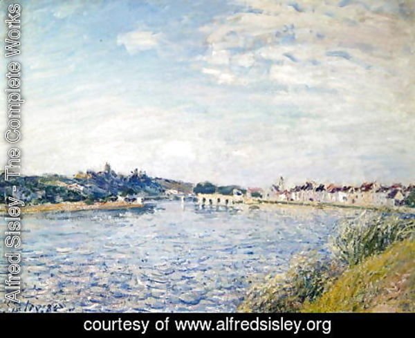 Alfred Sisley - Landscape, 1888