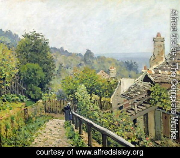 Alfred Sisley - Louveciennes or, The Heights at Marly, 1873