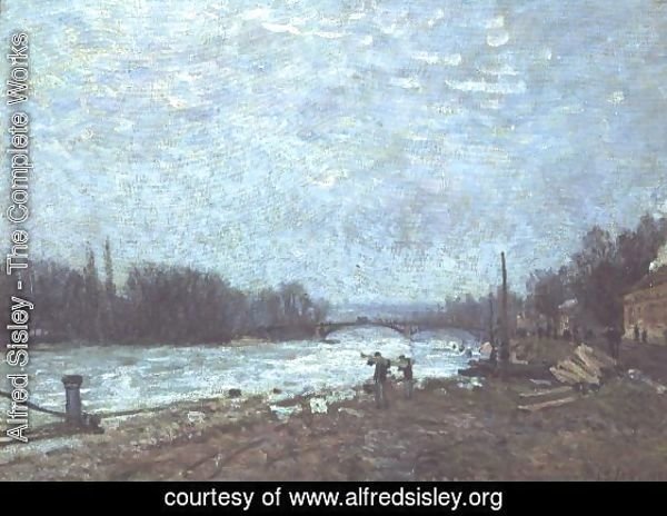 After the Thaw, the Seine at Suresnes Bridge, 1880