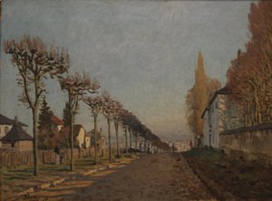 Rue de la Machine, Louveciennes, 1873