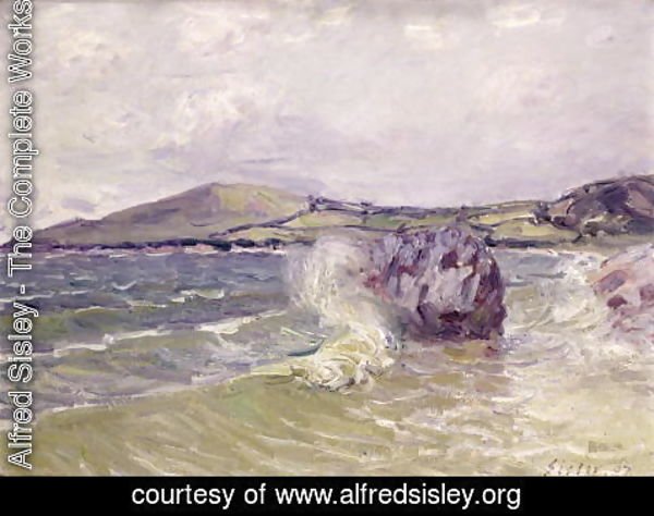 Alfred Sisley - Lady's Cove, Wales, 1897