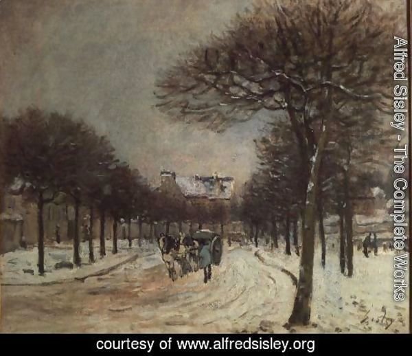 The Road to Saint-Germain at Marly, 1874-5