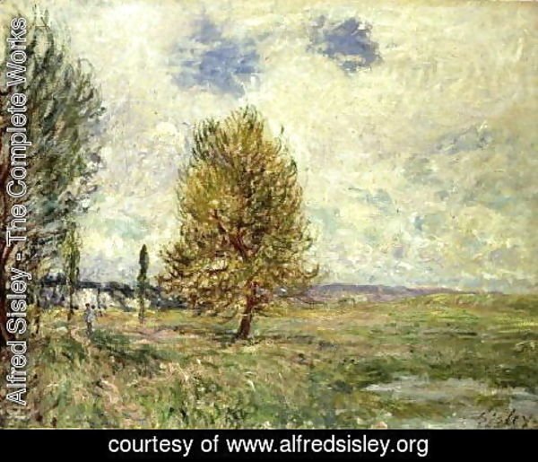 Alfred Sisley - The Plain at Veneux-Nadon
