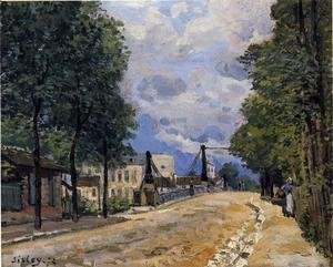 Alfred Sisley - The Road from Gennevilliers