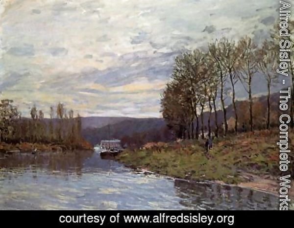 Alfred Sisley - Seine at Bougival