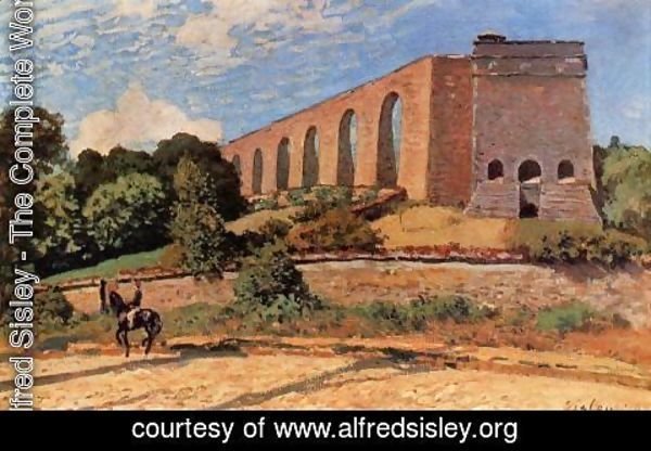 Alfred Sisley - Aqueduct at Marly