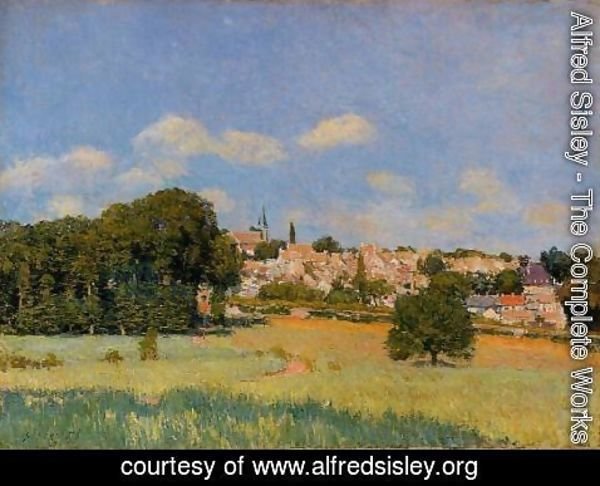 Alfred Sisley - View of St. Cloud - Sunshine