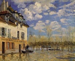 Alfred Sisley - Flood at Port-Marly IV