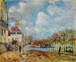 Alfred Sisley - The Flood at Port-Marly