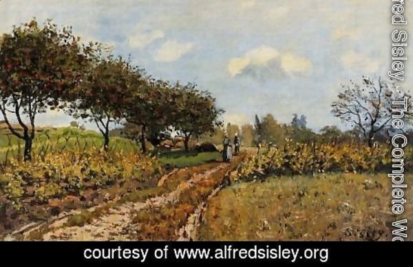 Alfred Sisley - Path in the Country