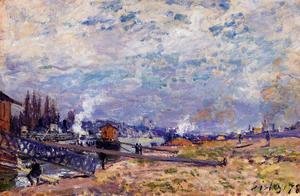Alfred Sisley - The Seine at Grenelle