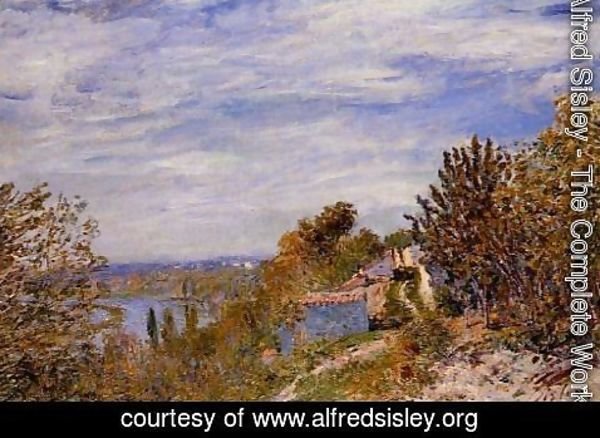 Alfred Sisley - Footpath in the Gardens at By