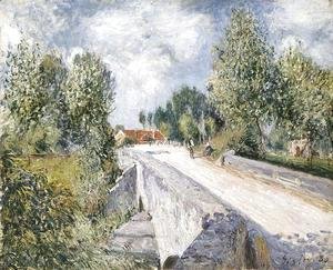 Alfred Sisley - Bridge over the Orvanne near Moret