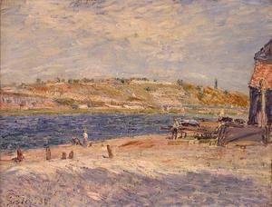 Alfred Sisley - Riverbanks at Saint-Mammes