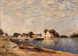Alfred Sisley - Saint-Mammes, on the Banks of the Loing