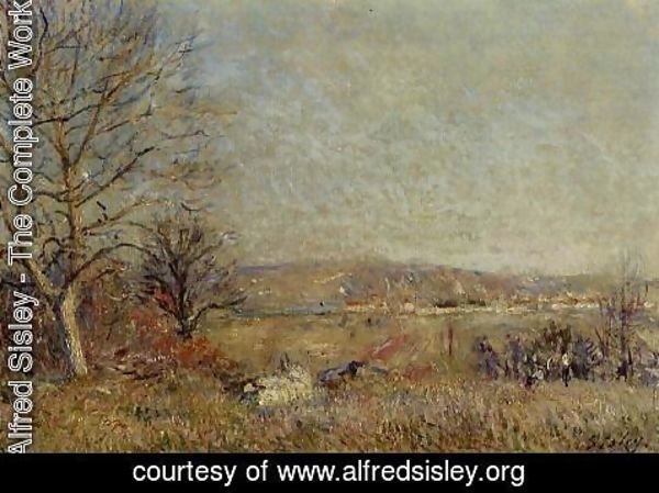 Alfred Sisley - The Plain of Veneux, View of Sablons