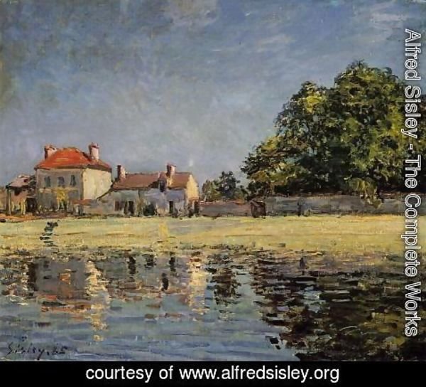 Alfred Sisley - Banks of the Loing, Saint-Mammes