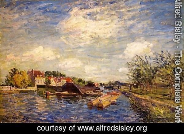 Alfred Sisley - By the Loing