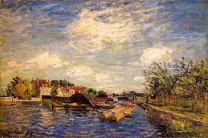 Alfred Sisley - By the Loing
