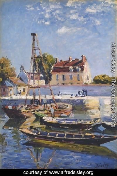 Alfred Sisley - Small Boats