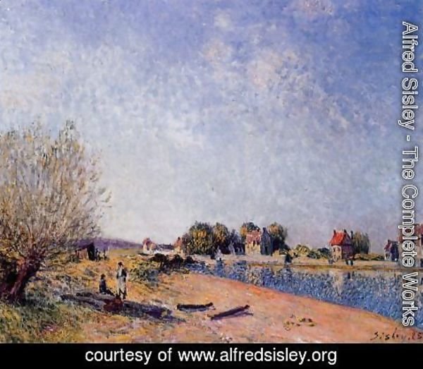 Alfred Sisley - Loing Canal at Saint-Mammes