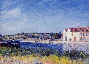 Alfred Sisley - Confluence of the Seine and the Loing