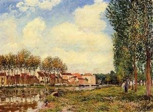 Banks of the Loing at Moret, Morning