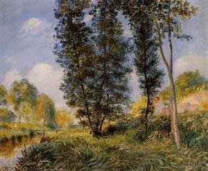 Alfred Sisley - Banks of the Orvanne