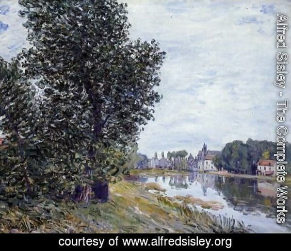 Alfred Sisley - At Moret-sur-Loing