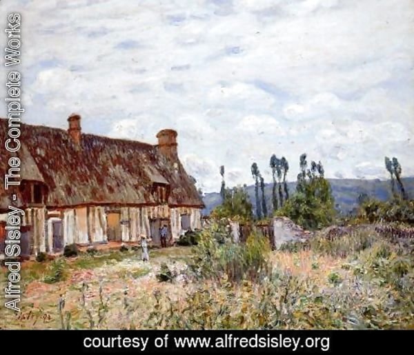 Alfred Sisley - Abandoned Cottage