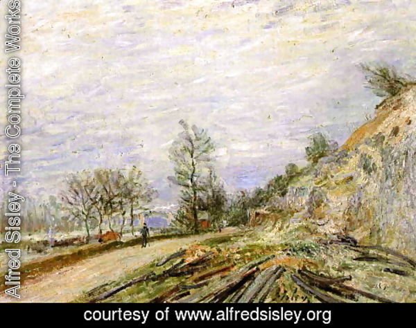Alfred Sisley - On the Road from Moret