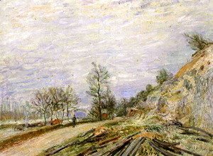 Alfred Sisley - On the Road from Moret