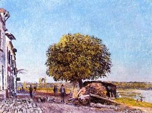 Alfred Sisley - Chestnut Tree at Saint-Mammes