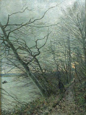 Alfred Sisley - Le Bois des Roches - Veneux- Nadon