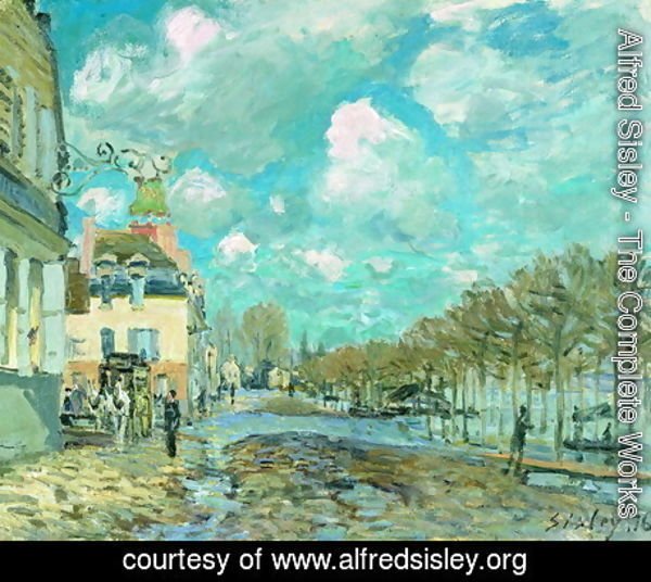 Alfred Sisley - Flood at Port-Marly V