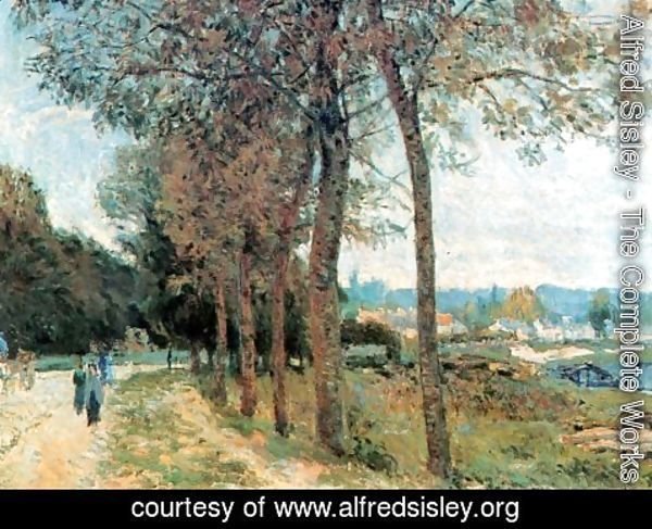 Alfred Sisley - The Seine at Marly