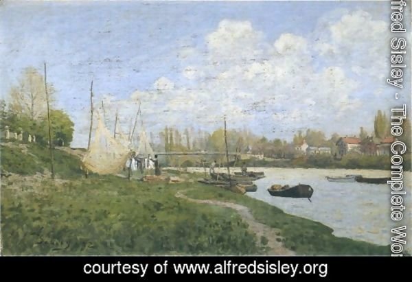 Alfred Sisley - Drying Nets