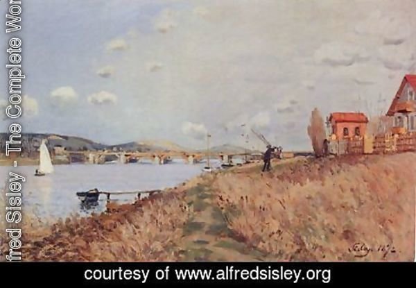 Alfred Sisley - The Bridge at Argenteuil